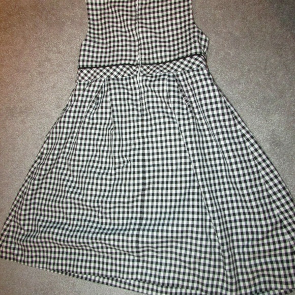 FLORENCE EISEMAN BLACK & WHITE GIRLS DRESS SIZE 6 - Picture 7 of 8